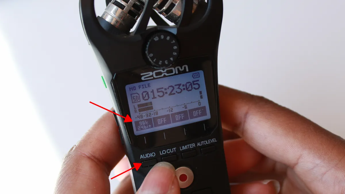 How to Set Recording Format on the Zoom H1n