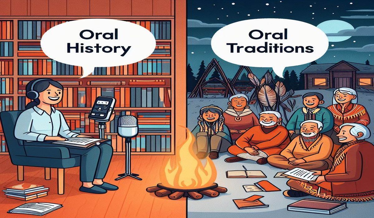 Voices across Time: Oral Traditions and Oral History Compared