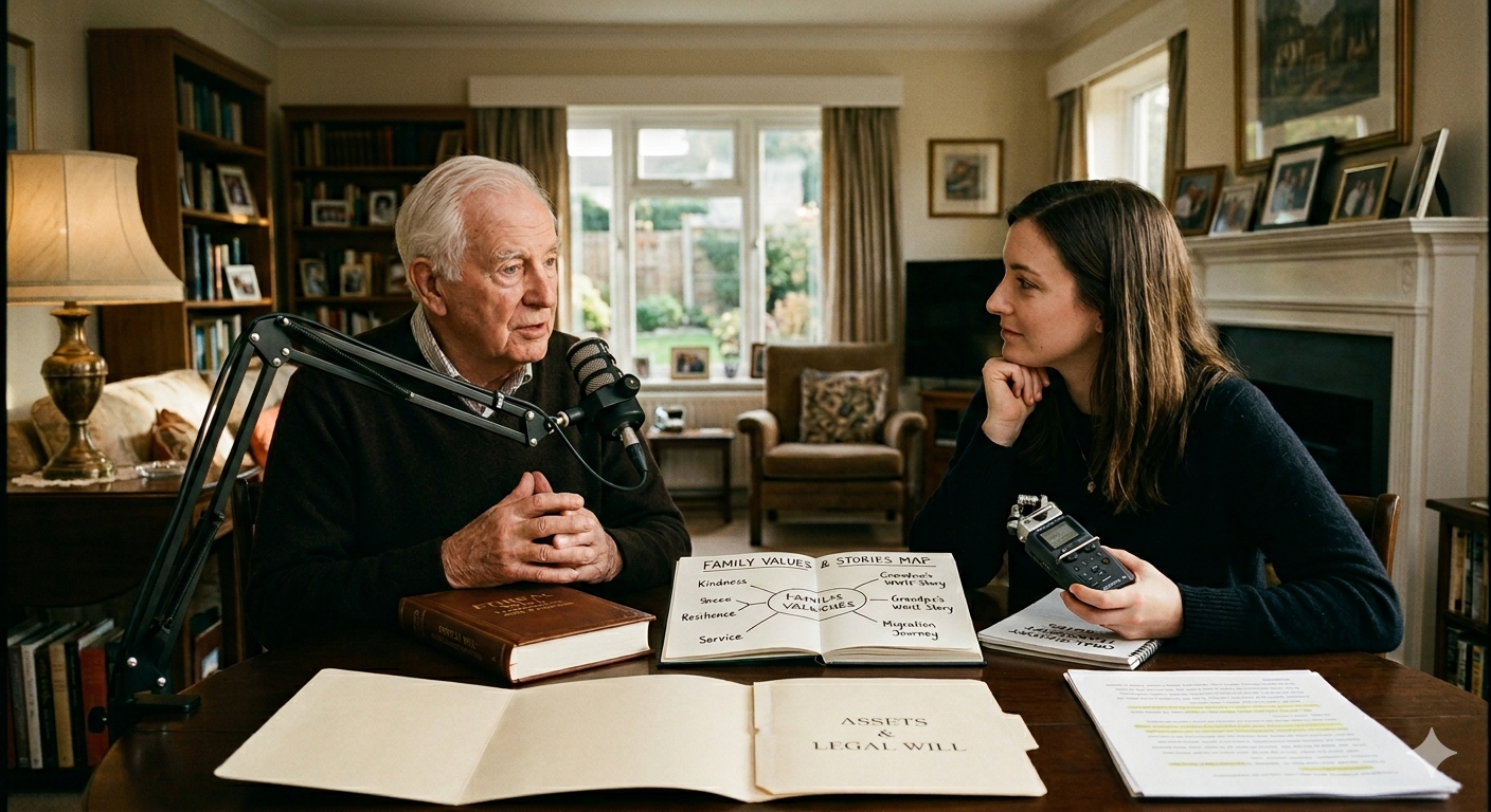 The Ethical Will: Capturing Values, Not Just Assets, Through Oral History