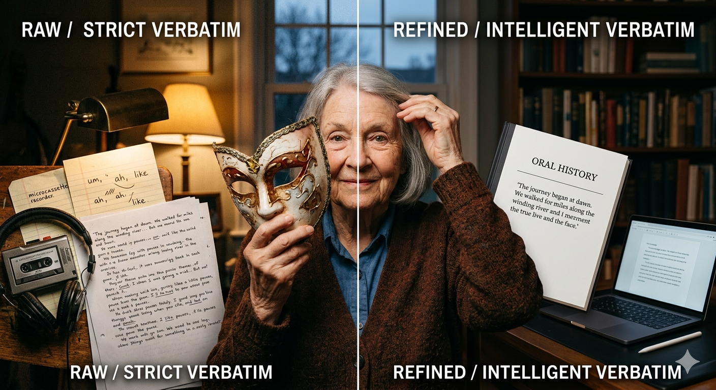 Unmasking the Truth: Should Your Oral History Be Raw or Refined?