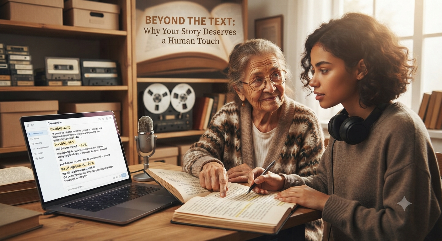 Beyond the Text: Why Your Story Deserves a Human Touch